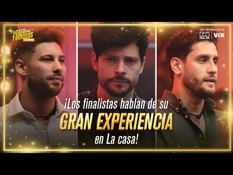 Melfi, Julián y Sebastián hablaron sobre sus planes al salir de La casa de los famosos Colombia