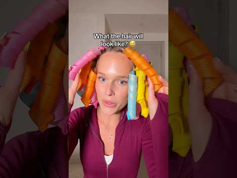 <strong>GRWM</strong> to go out <strong>with</strong> my heatless curls👀 #heatlesscurls #hairtok #<strong>grwm</strong>