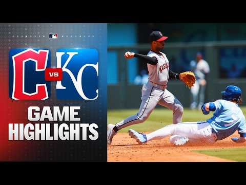 클리블랜드 가디언스 vs 캔자스시티 로열스 경기 하이라이트 (5/7/26) | MLB 하이라이트