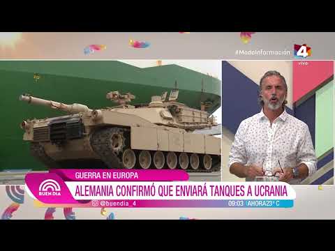 Buen Día - Guerra en Europa: Alemania confirmó que enviará tanques a Ucrania