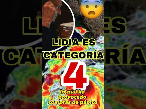 #huracanlidia ya es categoría 4, #adelaramos , #lorenzocórdova #cristinapereyra #amlo