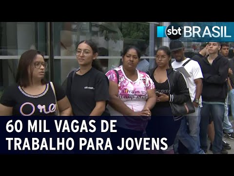 CIEE oferece 60 mil vagas de trabalho para jovens em todo Brasil | SBT Brasil (20/02/24)