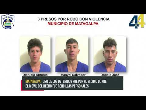Navidad en prisión para delincuentes de Nueva Segovia y Matagalpa
