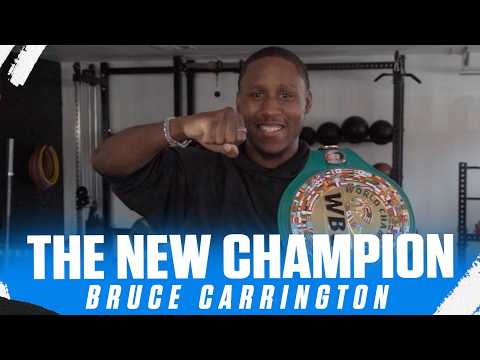 Bruce Carrington Speaks: Life as a World Champion