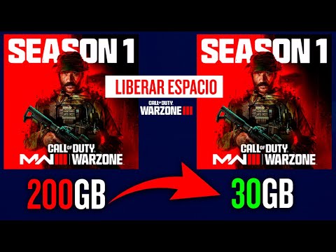 Como LIBERAR ESPACIO en WARZONE 3 para PS4, PS5, XBOX y PC!