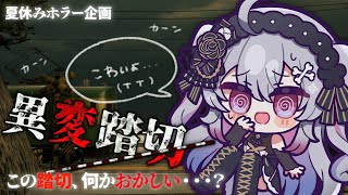 ♰ 異変踏切 ♰ 夏のホラーWEEK企画！3日目！！！【 #終末むくろ / #すぺしゃりて 】