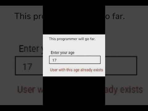 When You Make Age the Primary Key 😂 | Programming Fails You Can’t Unsee  #coding #programmingmemes