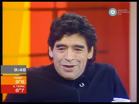 Maradona y una visita sorpresiva al matutino Desayuno, 2005 (fragmento III)