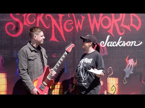 Spiritbox's Mike Stringer Interview | Jackson Guitars Live at Sick New World Festival