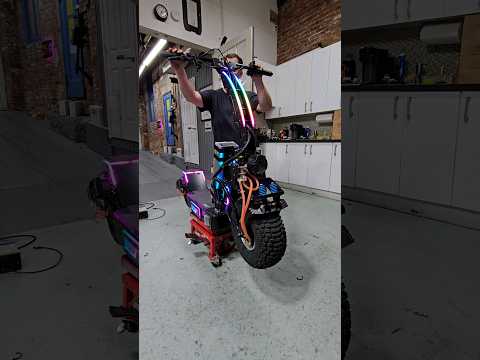 E-scooter From Hell #shorts #escooter #ev #speed #power #diy