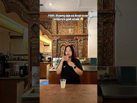 Yakin gak mau coba? 🥲 #viral #fyp #sunyicoffee #barito #barista #deaf #beranda #Tuli #haha