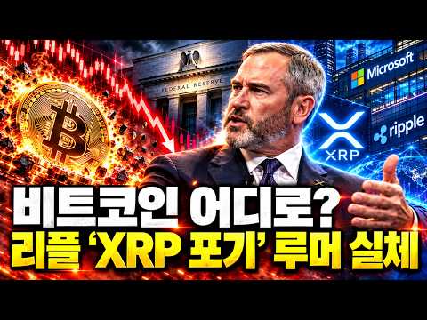 XRP 개미는 호구였나? 비트코인 중대 기로