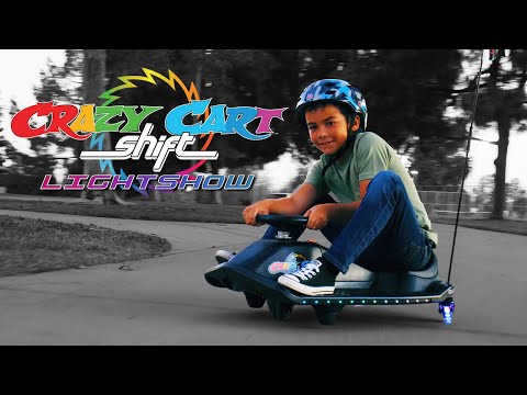 Razor Presents: Crazy Cart Shift Lightshow - The Ultimate Drifting Go Kart for Kids