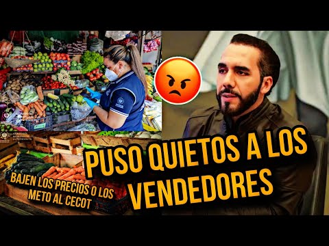 ÚLTIMA HORA NAYIB PUSO QUIETOS A LOS VENDEDORES DE ALIMENTOS  LE SUBEN UN 50% A LA CANASTA