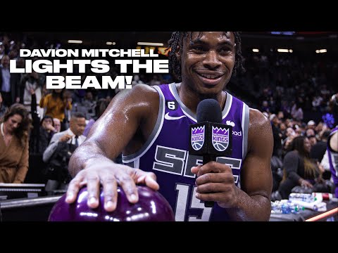 Davion Mitchell LIGHTS THE BEAM vs New Orleans! video clip