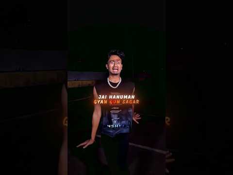 Power Of Hanuman Chalisa ☠️ #shorts #hanuman #funny #comedy #skull