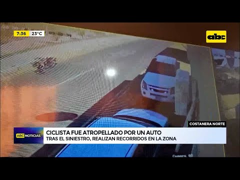 Ciclista fue atropellado en zona de la Costanera