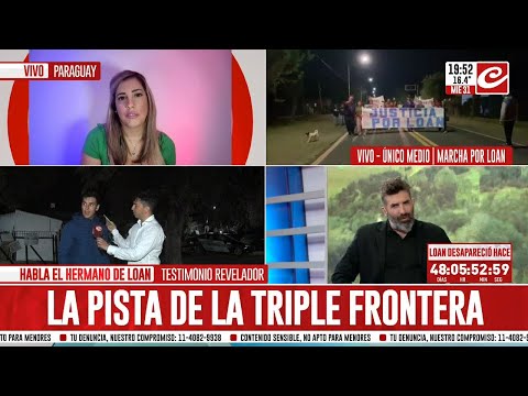 La acalorada discusión del hermano de Loan con una periodista de Crónica: Yo defiendo a mi abuela