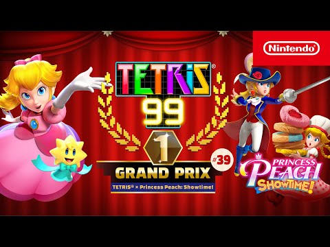 TETRIS 99 x Princess Peach: Showtime! – A showstopping Grand Prix!