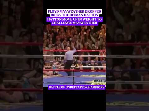 BATTLE OF UNDEFEATED CHAMPION | MAYWEATHER VS HATTON #youtubeshorts