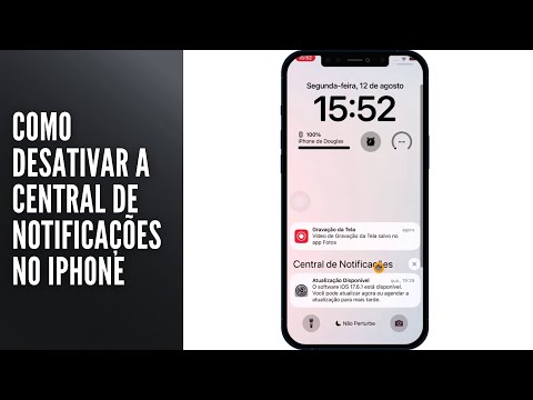 Como Desativar a Central de Notificações no iPhone