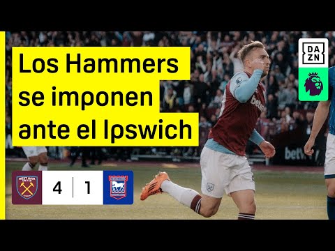 West Ham vs Ipswich (4-1) | Resumen y goles | Highlights Premier League