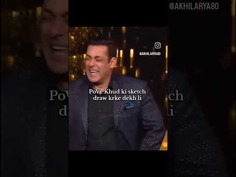 Khud ki sketch draw krke dekh li 😂😂