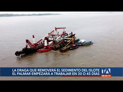 Nuevo plazo para el dragado del río Guayas
