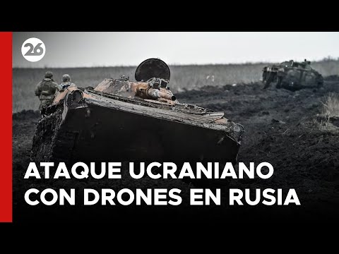 Rusia acusa a Ucrania de lanzar drones sobre su región meridional