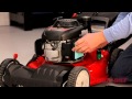 How to change the air filter Troy Bilt walk behind lawn mower