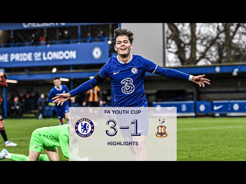 Chelsea U18 v Bradford City (3-1) | Highlights | FA Youth Cup