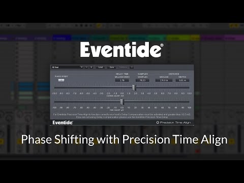 Phase Shifting with Eventide Precision Time Align Plug-in