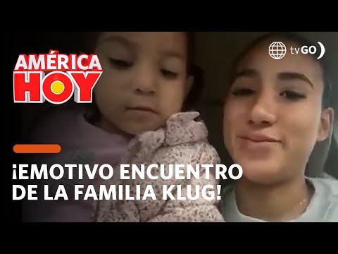 América Hoy: Emotivo encuentro entre Samahara Lobatón y Melissa Klug (HOY)