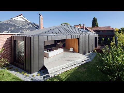 Shadow House extension stands in the shade of an Edwardian home