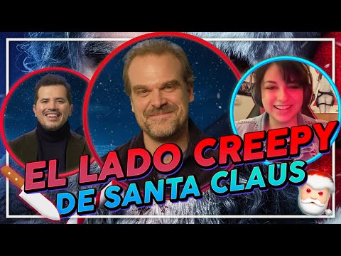 DAVID HARBOUR: ¿Deberíamos TEMERLE a SANTA CLAUS? | ENTREVISTA/INTERVIEW