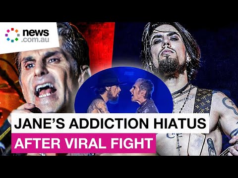 Jane’s Addiction cancel tour, on hiatus after viral stage fight