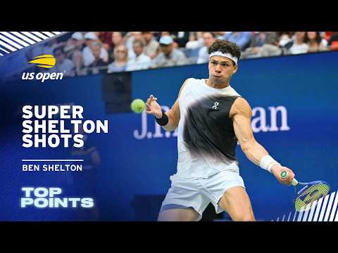 Ben Shelton's Top Points | 2026 US Open