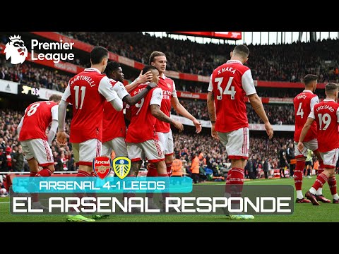 EL ARSENAL RESPONDE AL CITY | 4-1 vs LEEDS CON UN GRAN GABRIEL JESÚS Y MARTINELLI