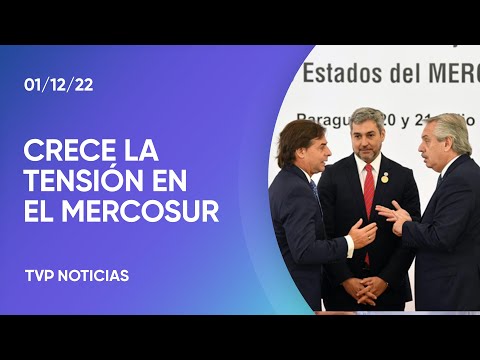 Crece la tensión política en el Mercosur