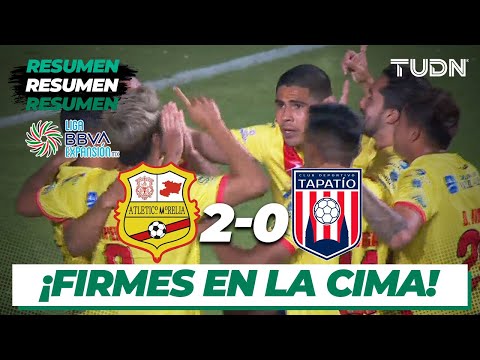 Resumen y goles | Atl Morelia 2-0 Tapatío | Expansión 2021 Mx - J13 | TUDN