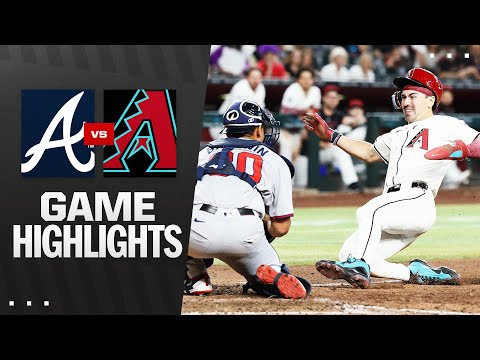 Braves vs. D-backs Game Highlights (4/27/25) | MLB Highlights