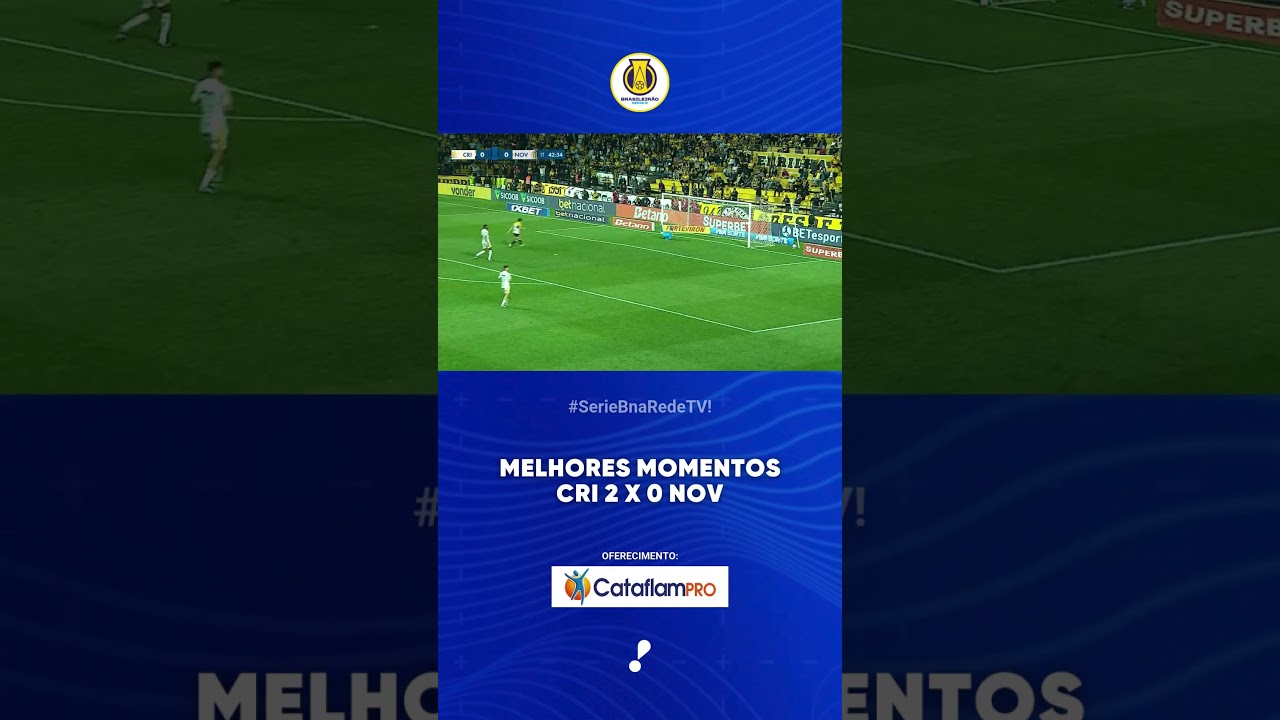 Melhores Momentos Criciúma 2 x 0 Novorizontino   Série B 2025
