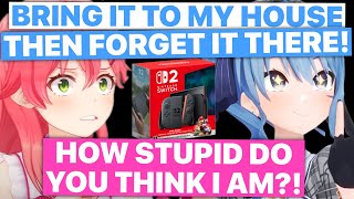 Suisei's Plan To Steal Miko's Switch 2 (MiComet /Hololive) [Eng Subs]