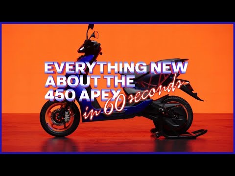 #Ather450Apex highlights in under a minute