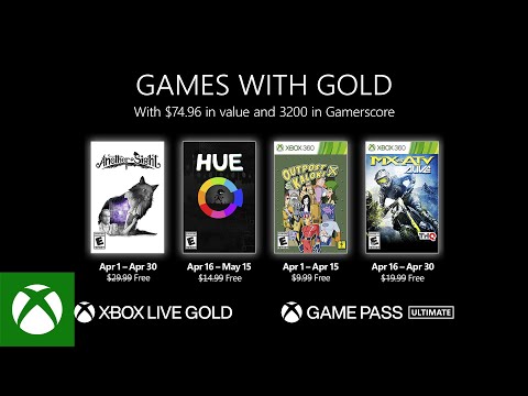 Xbox - April 2022 Games with Gold