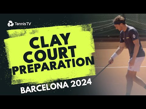 From Serves To Court Prep: Tennis Stars Prepare The Clay Courts For Each Other In Barcelona😂