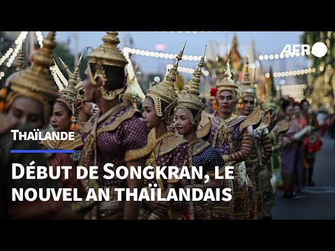 Des chars dans les rues de Bangkok pour les célébrations du Nouvel An | AFP