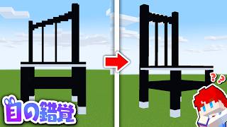 【え...😯】目の錯覚でバグった世界を調査するマインクラフト👀📝【まいくら・Minecraft】よろずや🍭