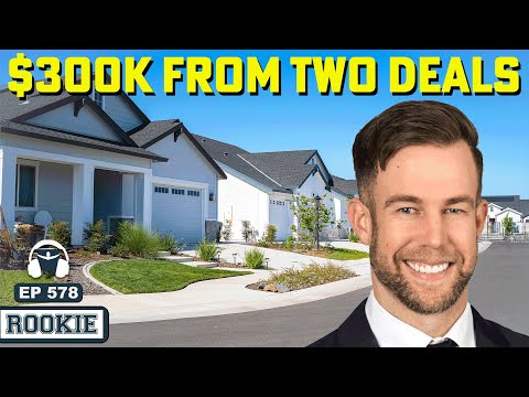 Real Estate Rookie | Replacing His Income with 6-Figure Real Estate Profits (Per Deal!)