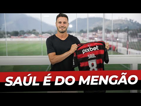 SAÚL ÑÍGUEZ É O NOVO REFORÇO DO FLAMENGO